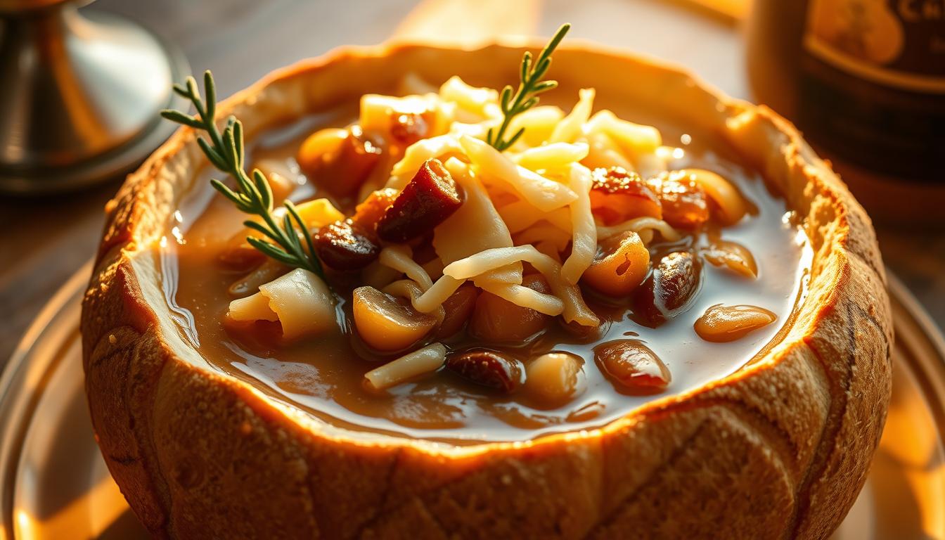 Quelle épice mettre dans la soupe à l'oignon ?