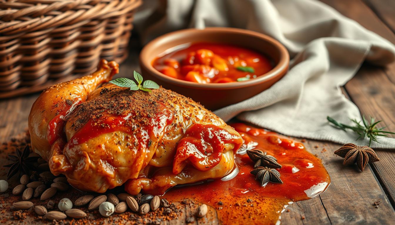 Quelle épice mettre dans un poulet basquaise ?