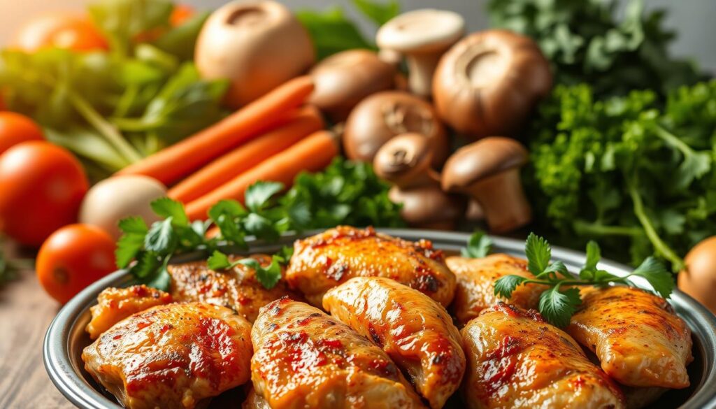 Bienfaits nutritionnels des cuisses de poulet Bienfaits nutritionnels des cuisses de poulet