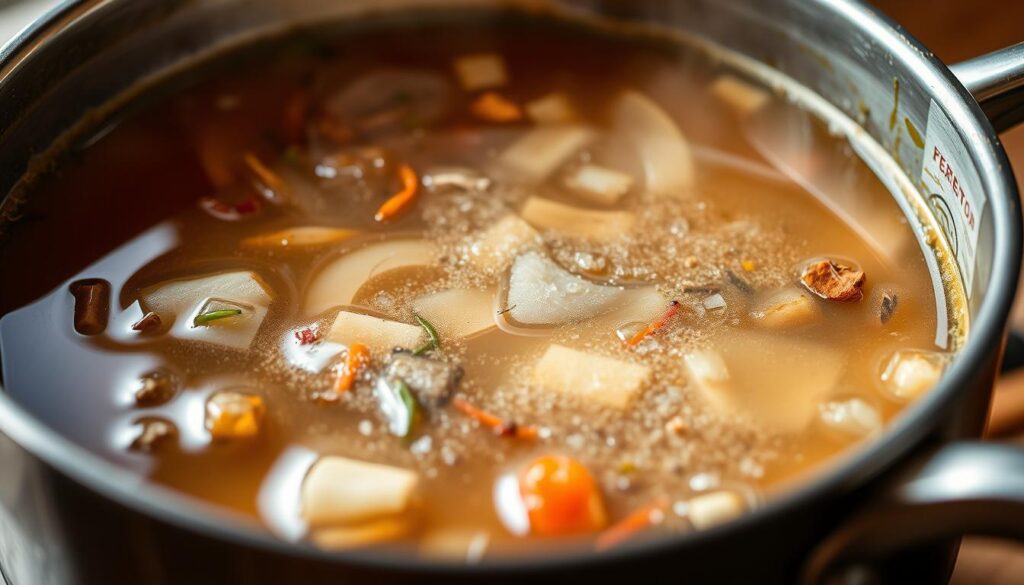 Bouillon de viande pour soupe à l'oignon Bouillon de viande pour soupe à l'oignon