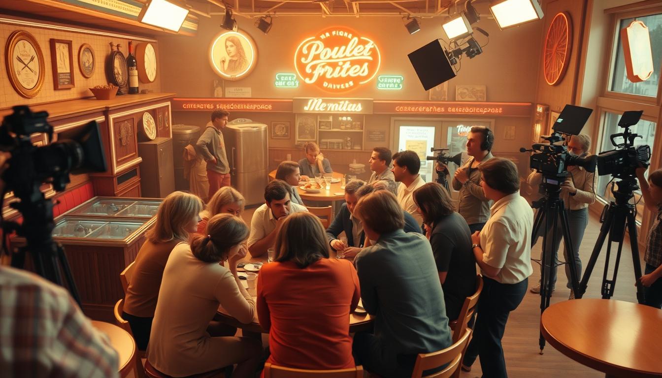 Quand a été tourné poulet frites ?