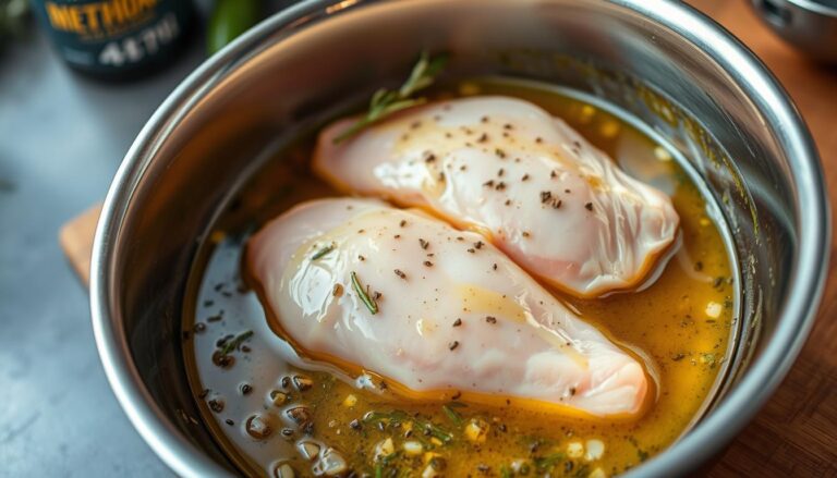 Quelle est la formule de la marinade pour poulet ?