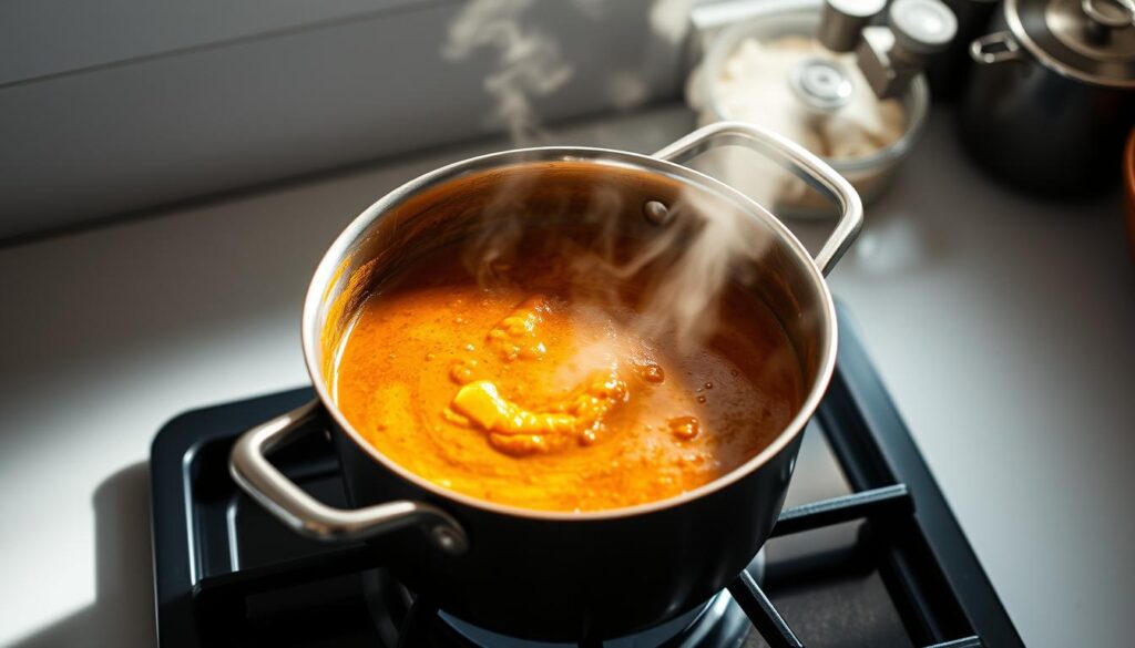 Technique de réduction sauce curry Technique de réduction sauce curry