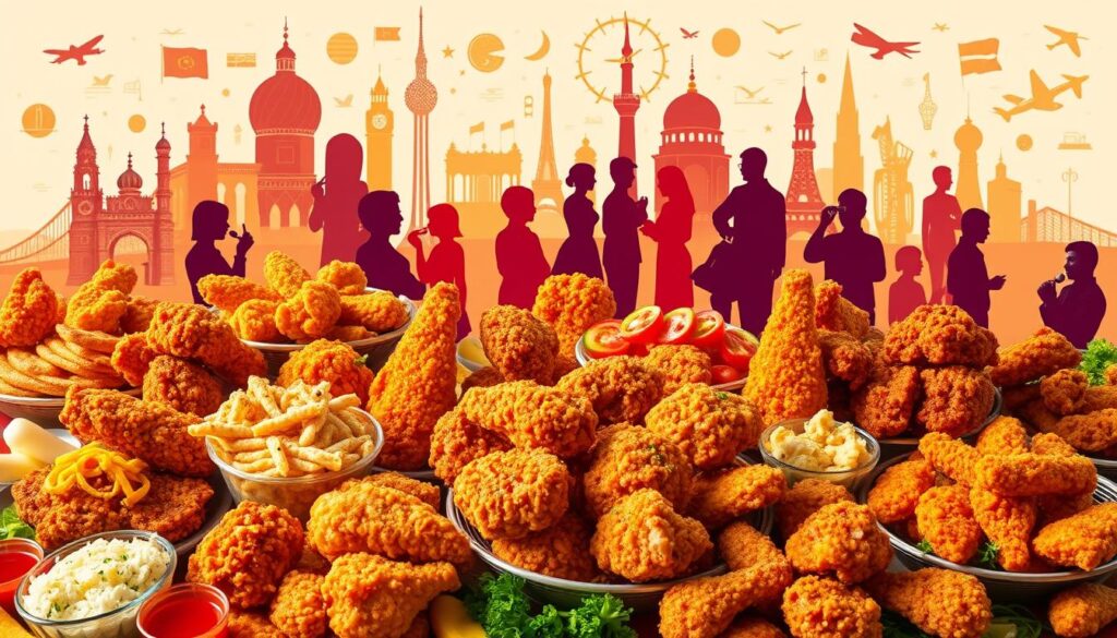 Variantes culturelles du poulet frit à travers le monde Variantes culturelles du poulet frit à travers le monde