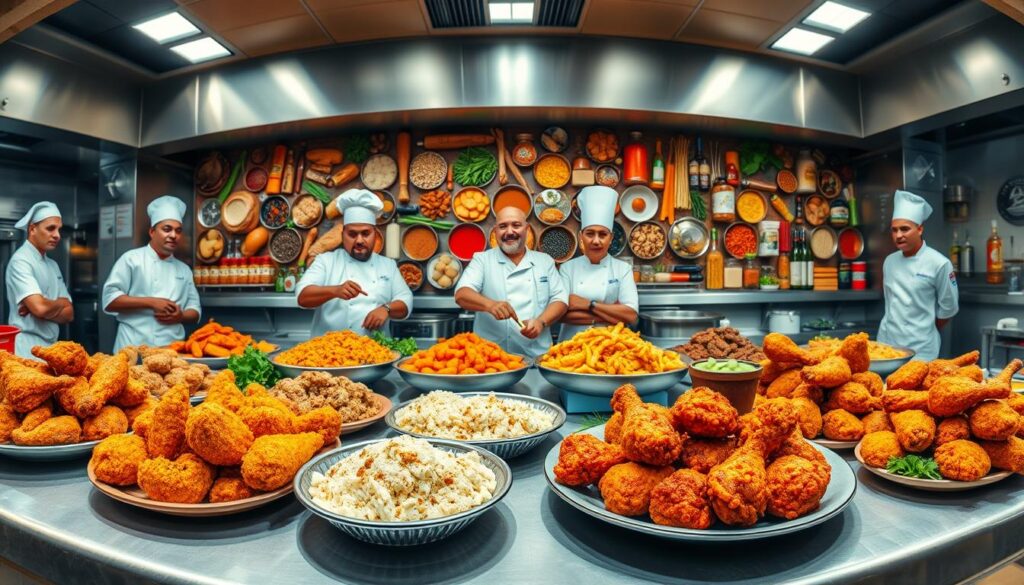 Variantes culturelles du poulet frit dans le monde Variantes culturelles du poulet frit dans le monde